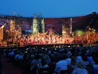 Verona Opera tickets with transfer from Lake Garda